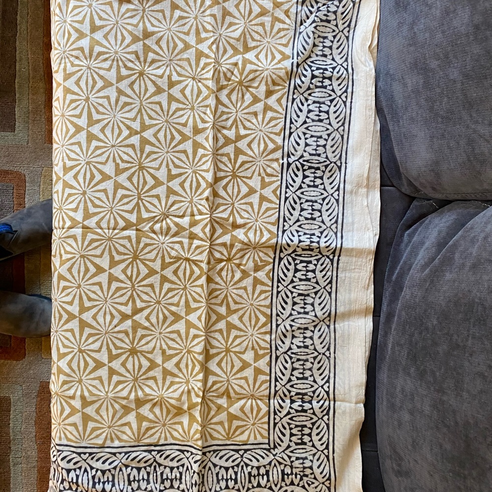 NEW INDIAN HAND BLOCK PRINT SARONG/SCARF/WRAP